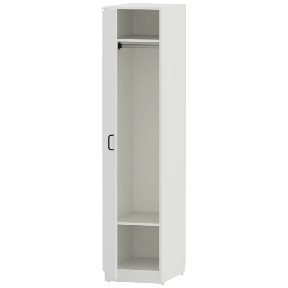 Шкаф-колонка для одежды WHITE LITE 1
