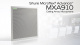 Микрофонный массив Shure MXA910B-60CM.