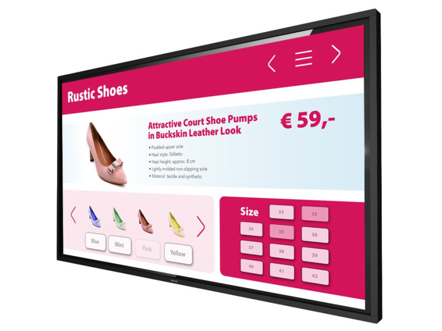 Интерактивная ЖК-панель Philips 75BDL3652T/00 75"